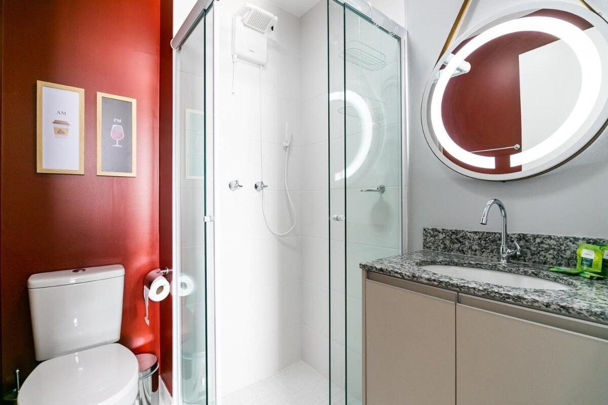 Rubi Studio No Bras Com Piscina - Metro Bras 圣保罗 外观 照片